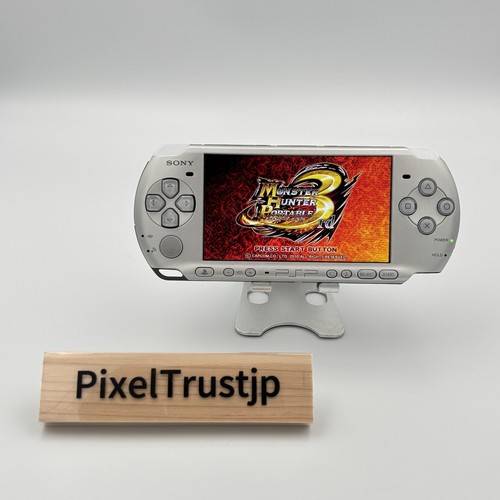 Sony psp 3000 mystic silver - psp-3000,