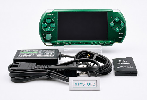 Console sony psp 3000 verde - sony, psp-3000