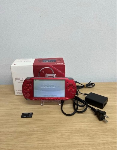 Console psp 3000 rosso - console,