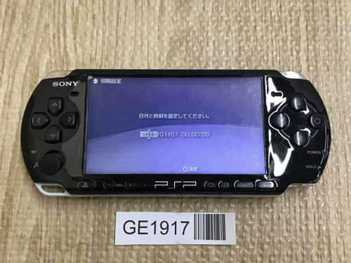 Psp 3000 piano black console - black,