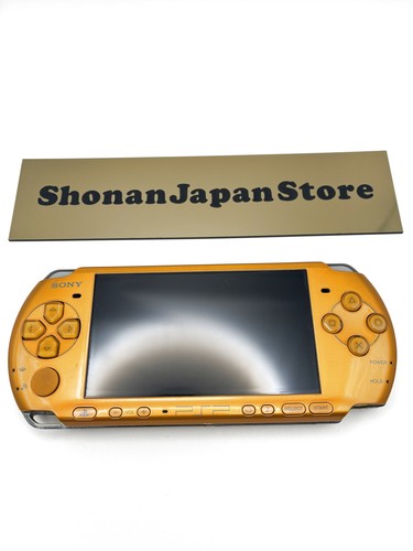 Sony psp 3000 console gialla - console,
