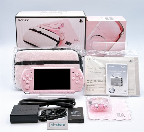 Sony psp 3000 console rosa - console,