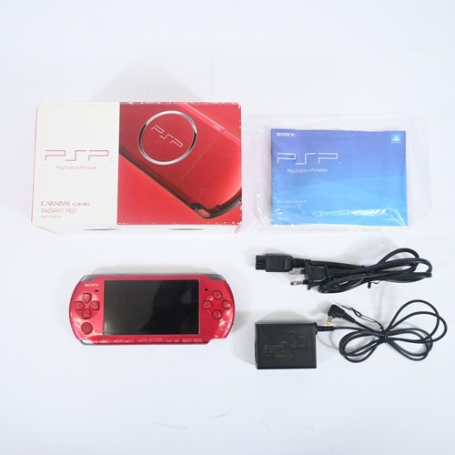 Console sony psp 3000 rossa - console,