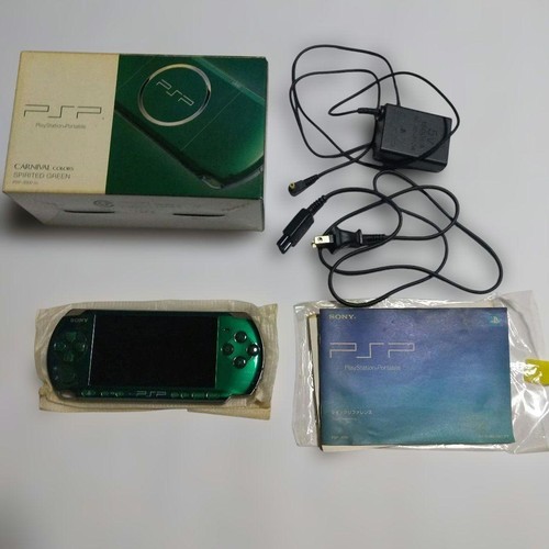 Console sony psp 3000 verde - console,