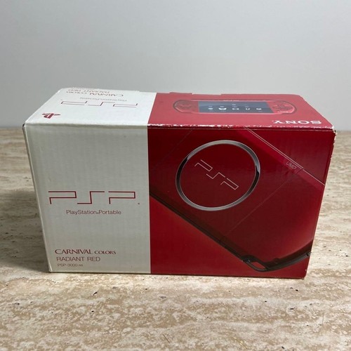 Sony psp 3000 rosso - sony, psp-3000