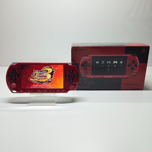 Sony psp 3000 - sony, red