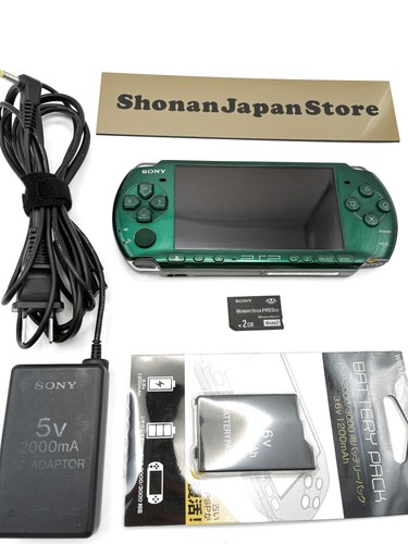 Console psp 3000 verde - psp,